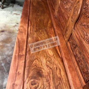 Bàn ghế Khổng tử tay liền đặc nguyên khối. Chất liệu Gỗ Hương Đá (6) (Copy)