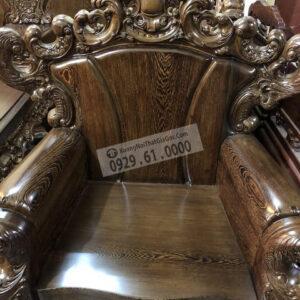 Bộ bàn ghế Hoàng Gia Gỗ Mun V10 nguyên khối 380tr (4)