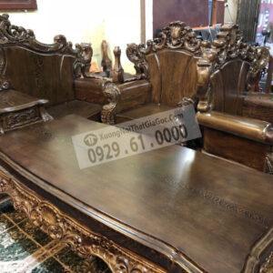 Bộ bàn ghế Hoàng Gia Gỗ Mun V10 nguyên khối 380tr (6)