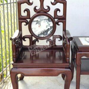 Bộ bàn ghế móc tàu gỗ gụ 6 món 2 (4)