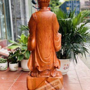 Khổng Minh Tiên Sinh Gỗ Hương Đá Cao 1m [9,600,000] (7)