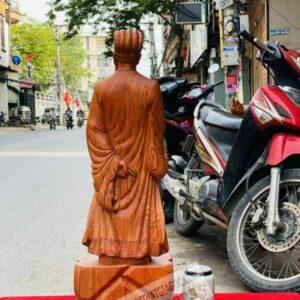 Khổng Minh Tiên Sinh Gỗ Hương Đá Cao 60cm Truyền Thần [3,500,000] (5)