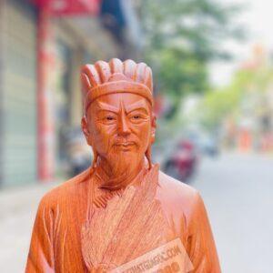 Khổng Minh Tiên Sinh Gỗ Hương Đá Cao 80cm [5,500,000] (4)