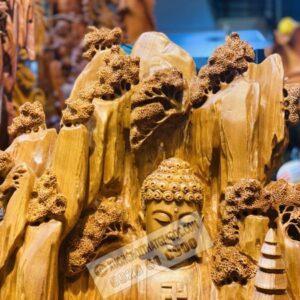 Nhất Tâm Bái Phật Gỗ Ngọc Am Cao 83cm [19,600,000] (7)