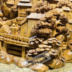 Nhất Tâm Bái Phật Gỗ Ngọc Am Cao 83cm [19,600,000] (9)