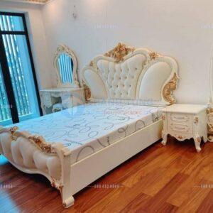 Phòng ngủ tân cổ điển khung đúc nhập khẩu (382)