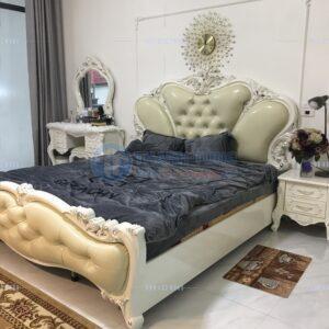 Phòng ngủ tân cổ điển khung đúc nhập khẩu (645)