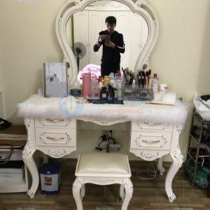 Phòng ngủ tân cổ điển khung đúc nhập khẩu (682)