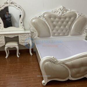 Phòng ngủ tân cổ điển khung đúc nhập khẩu (98)