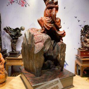 Tác Phẩm Đạt Ma Múa Võ Gỗ Trắc Cực Đẹp [11,000,000] (10)