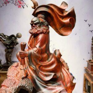 Tác Phẩm Đạt Ma Múa Võ Gỗ Trắc Cực Đẹp [11,000,000] (5)