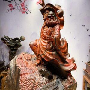 Tác Phẩm Đạt Ma Múa Võ Gỗ Trắc Cực Đẹp [11,000,000] (8)