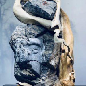 Tác Phẩm Nhất Tâm Bái Phật Gỗ Nhai Bách Cực Đẹp [20,000,000] (4)