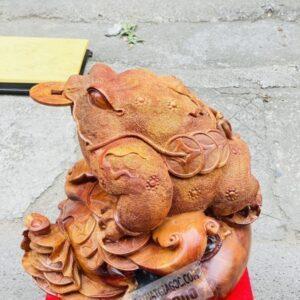 Thiềm Thừ Trấn Bao Tiền Gỗ Hương Ta Ngang 56cm [20,600,000] (5)