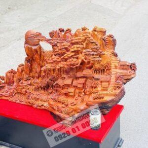 Tiểu Cảnh Thôn Gia Gỗ Hương Ta Ngang 1m13 [22,500,000] (2)