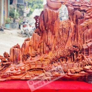 Tiểu Cảnh Thôn Gia Gỗ Hương Ta Ngang 1m13 [22,500,000] (8)