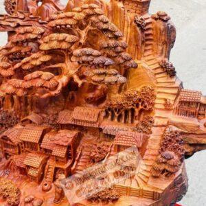 Tiểu Cảnh Thôn Gia Gỗ Hương Ta Ngang 1m13 [22,500,000] (9)