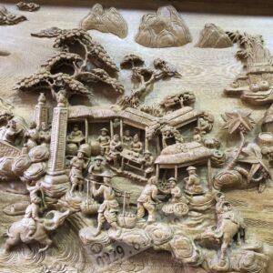 Tranh Gỗ Đồng Quê Nét Xưa [62,000,000] (1)