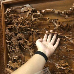 Tranh Gỗ Phu Thê Viên Mãn Ngang 210 [39,800,000] (4)