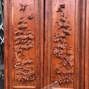 Tranh Gỗ Tứ Quý Khung Kép Gỗ Hương Đá Cực Đẹp [15,500,000] (3)