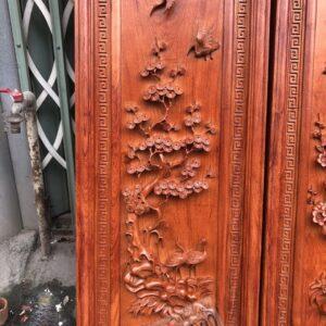 Tranh Gỗ Tứ Quý Khung Kép Gỗ Hương Đá Cực Đẹp [15,500,000] (4)