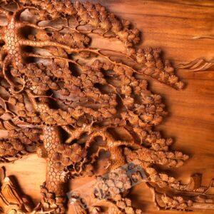 Tranh Gỗ Tùng Nghênh Khách [39,500,000] (2)