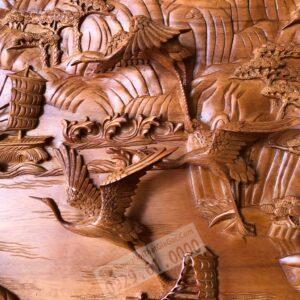 Tranh Gỗ Tùng Nghênh Khách [39,500,000] (5)