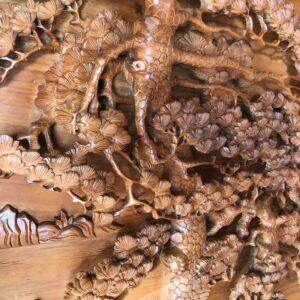 Tranh Gỗ Tùng Nghênh Khách [39,500,000] (6)