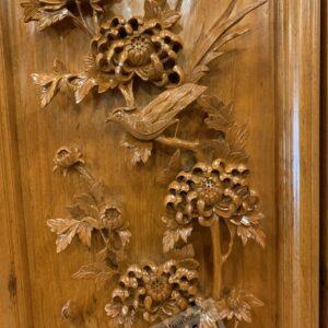 Tranh gỗ Tứ Quý đục tay cực đẹp [19,000,000] (2)