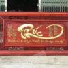 Tranh Gỗ Chữ Phúc Thư Pháp Dát Vàng