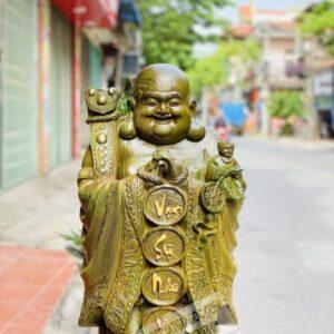 Tượng Di Lặc Chúc Phúc Cao 70 gỗ Hương [10,200,000] (4)