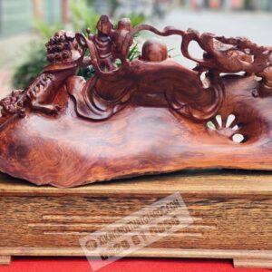 Tượng Di Lặc Ngũ Phúc Gỗ Cẩm [17,800,000] (9)