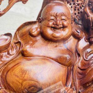 Tượng Di Lặc Ngũ Phúc Ngồi Gốc Tùng [15,600,000] (7)