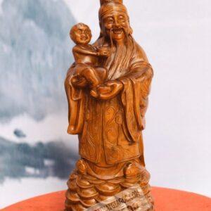 Tượng Gỗ Phúc Lộc Thọ – Tam Đa Gỗ Hương [19,600,000] (5)