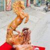 Tượng Nhất Mã Phi Thiên Gỗ Hương Ta Cao 77cm [6,400,000] (4)