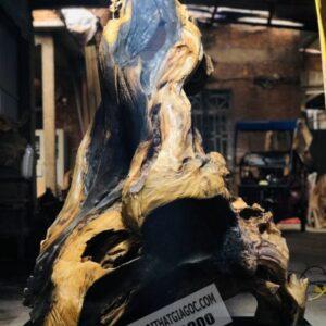 Tượng Nhất Tâm Bái Phật Gỗ Nhai Bách Cao 1m3 [31,000,000] (11)