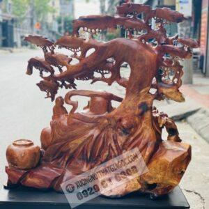 Tượng Phật Di Lặc Ngũ Phúc Ngồi Củ Sâm [24,600,000] (10)