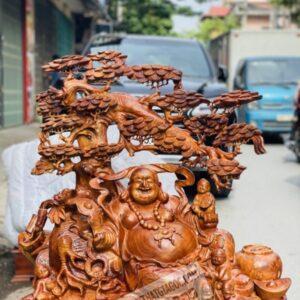 Tượng Phật Di Lặc Ngũ Phúc Ngồi Củ Sâm [24,600,000] (2)