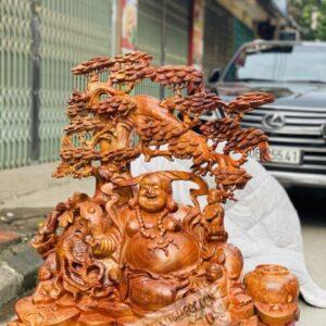 Tượng Phật Di Lặc Ngũ Phúc Ngồi Củ Sâm [24,600,000] (4)