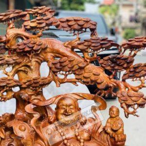 Tượng Phật Di Lặc Ngũ Phúc Ngồi Củ Sâm [24,600,000] (5)