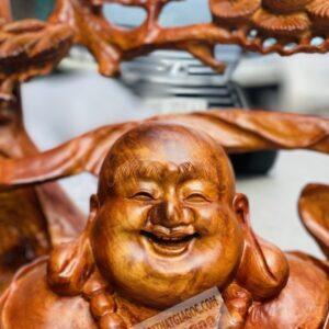 Tượng Phật Di Lặc Ngũ Phúc Ngồi Củ Sâm [24,600,000] (8)