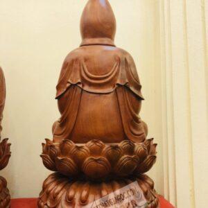 Tượng Phật Quan Âm ngồi Đài Sen Mẫu Đẹp [3,500,000] (4)