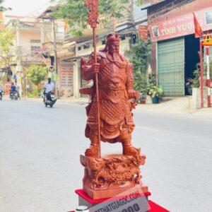 Tượng Quan Công Chống Đao Cao 80cm Hương Đá [6,800,000] (2)