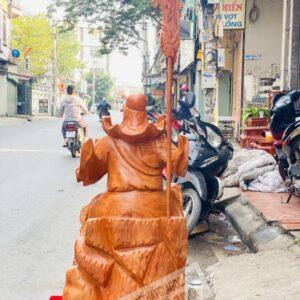 Tượng Quan Công Đọc Sách Gỗ Hương Đá Cao 90cm [23,000,000] (7)