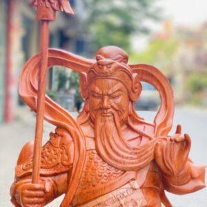 Tượng Quan Công Đứng Hổ Phù Cao 80cm [6,800,000] (4)