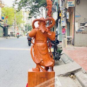 Tượng Quan Công Đứng Hổ Phù Cao 80cm [6,800,000] (5)