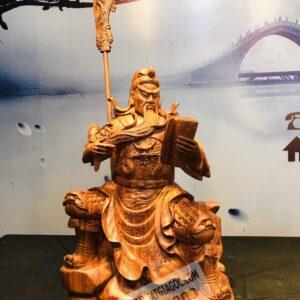 Tượng Quan Công Vuốt Râu Đọc Sách Cao 50 [4,500,000] (5)