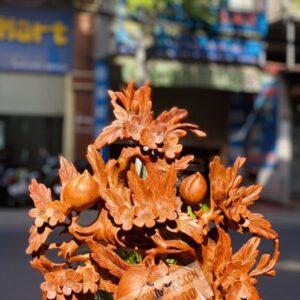 Tượng Tam Đa Đứng Gốc Đào Gỗ Hương [9,300,000] (4)