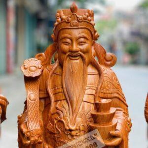 Tượng Tam Đa Phúc Lộc Thọ Đục Tay Nguyên Khối [21,500,000] (8)