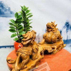 Tượng Tỳ Hưu Gỗ Hương [5,200,000] (1)